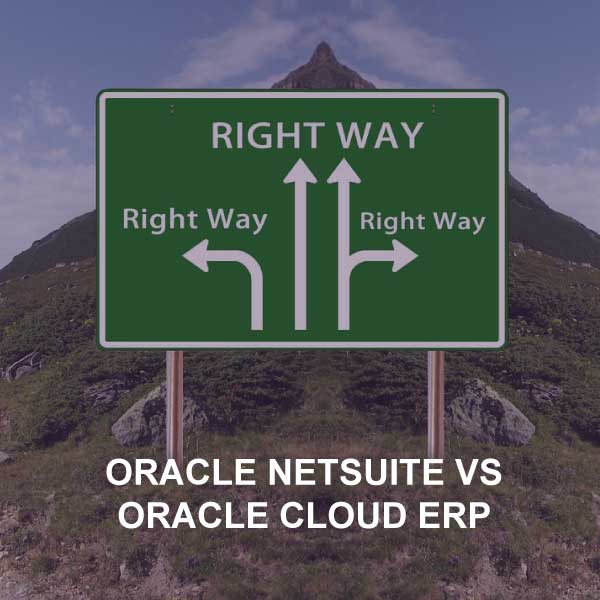 Oracle NetSuite vs Oracle Cloud ERP Applications