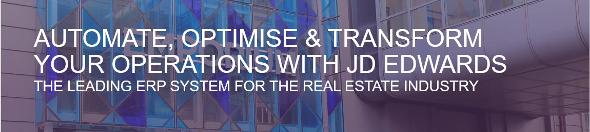 JD Edwards Industry Leading ERP for Real Estate Management